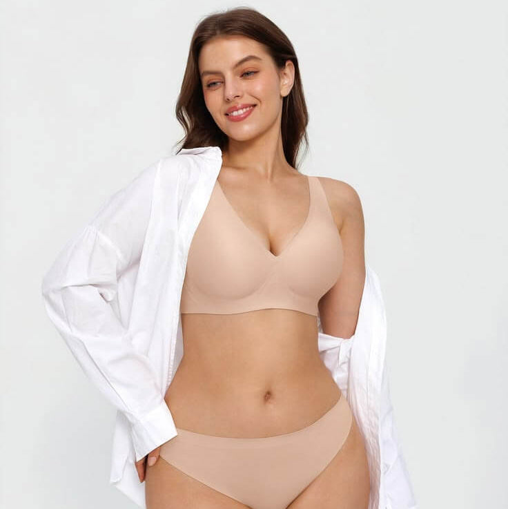 WIRELESS FULL COVERAGE JELLY  BRA